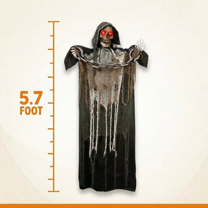 Animatronic Reaper’s Warning: 5.5ft